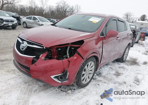 2019 Buick Envision Awd Essence from USA, damaged, VIN LRBFX2SA1KD144075
